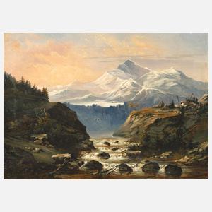 L. Haag, Hochgebirgslandschaft