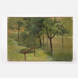 Carl Heinisch, Frühlingslandschaft