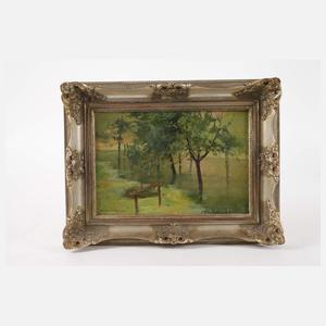 Carl Heinisch, Frühlingslandschaft