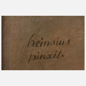 Johann Julius Heinsius, attr., Damenportrait