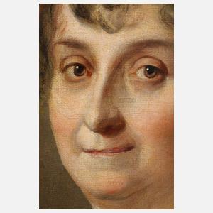 Johann Julius Heinsius, attr., Damenportrait