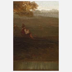 Andreas Herrenburg, Sommerliche Rast am Bachufer