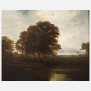 Andreas Herrenburg, Sommerliche Rast am Bachufer