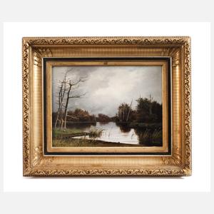 Oscar Herschend, "Sumpflandschaft"