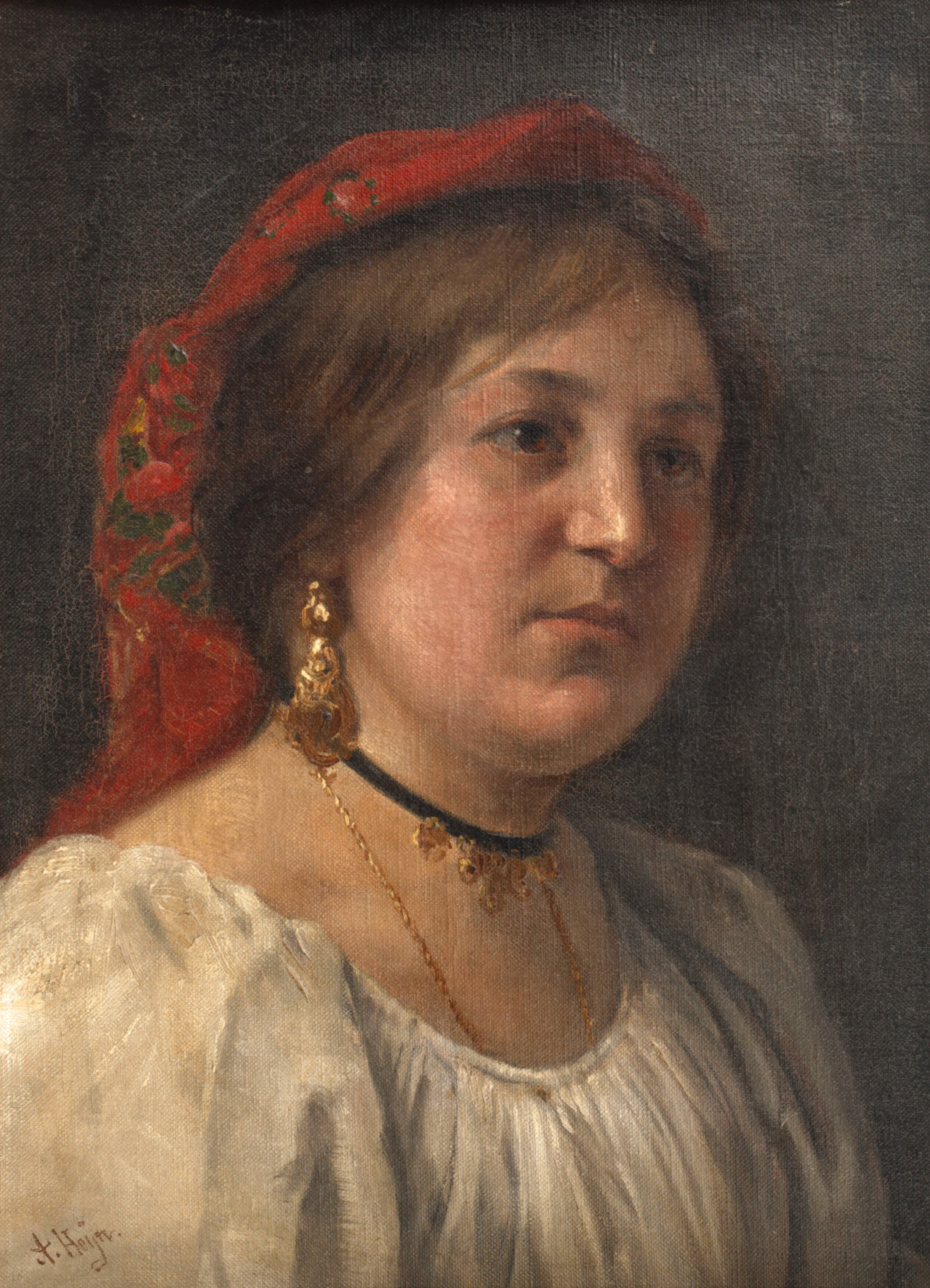 August Heyn, Junge Bäuerin