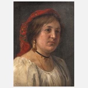 August Heyn, Junge Bäuerin