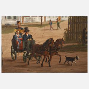 Johann Nepomuk Hofbaur, Gutshof