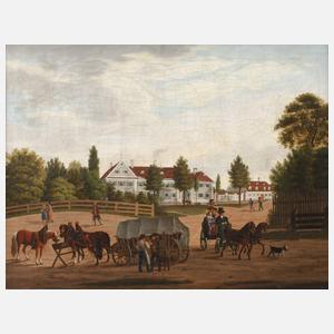 Johann Nepomuk Hofbaur, Gutshof