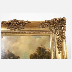 Jacob Hofstra, Landschaft mit Reitern