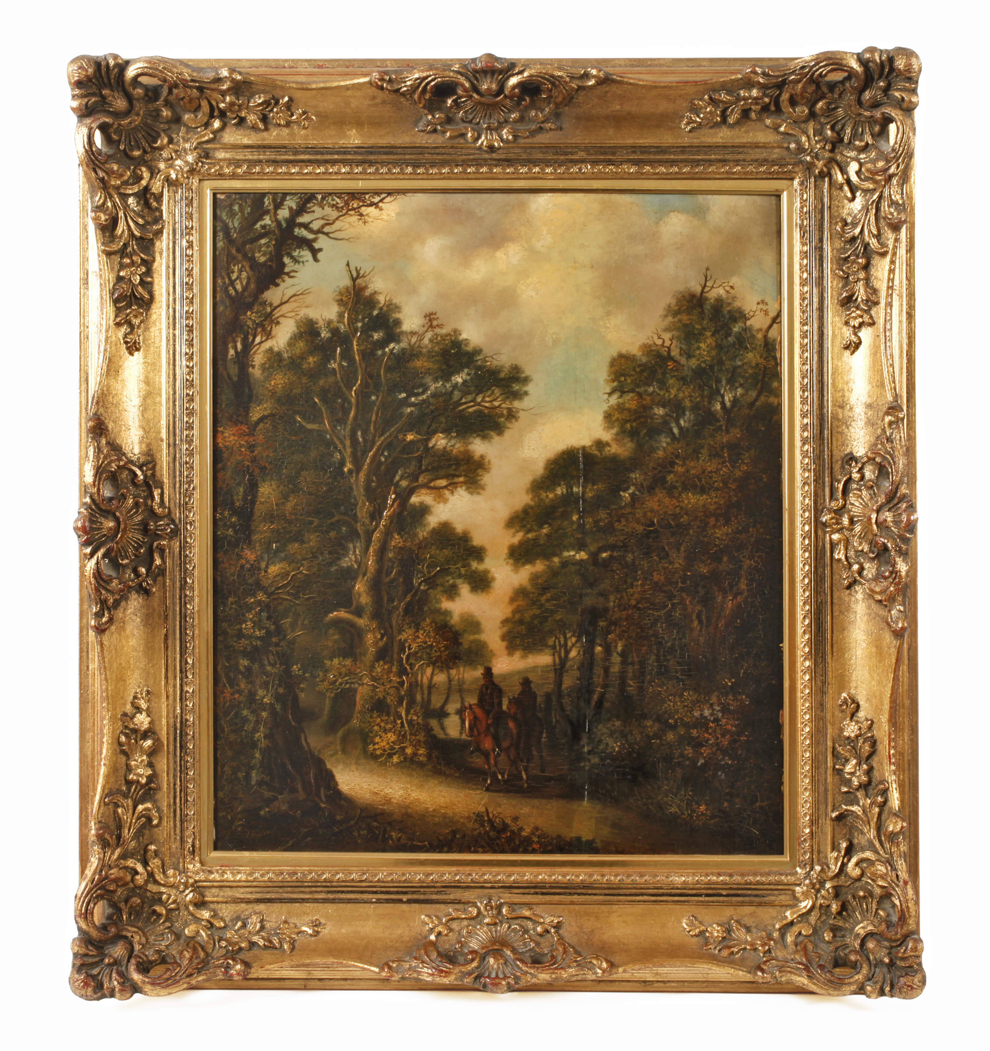 Jacob Hofstra, Landschaft mit Reitern