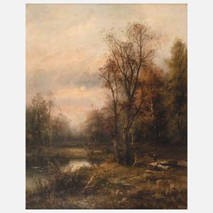 Karl Kaufmann, Reisigsammlerin im Wiener Wald