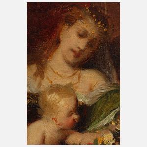 Eugen Klimsch, attr., Mutter mit Kind