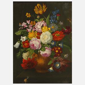 Lina Krause, Blumen in Tonvase