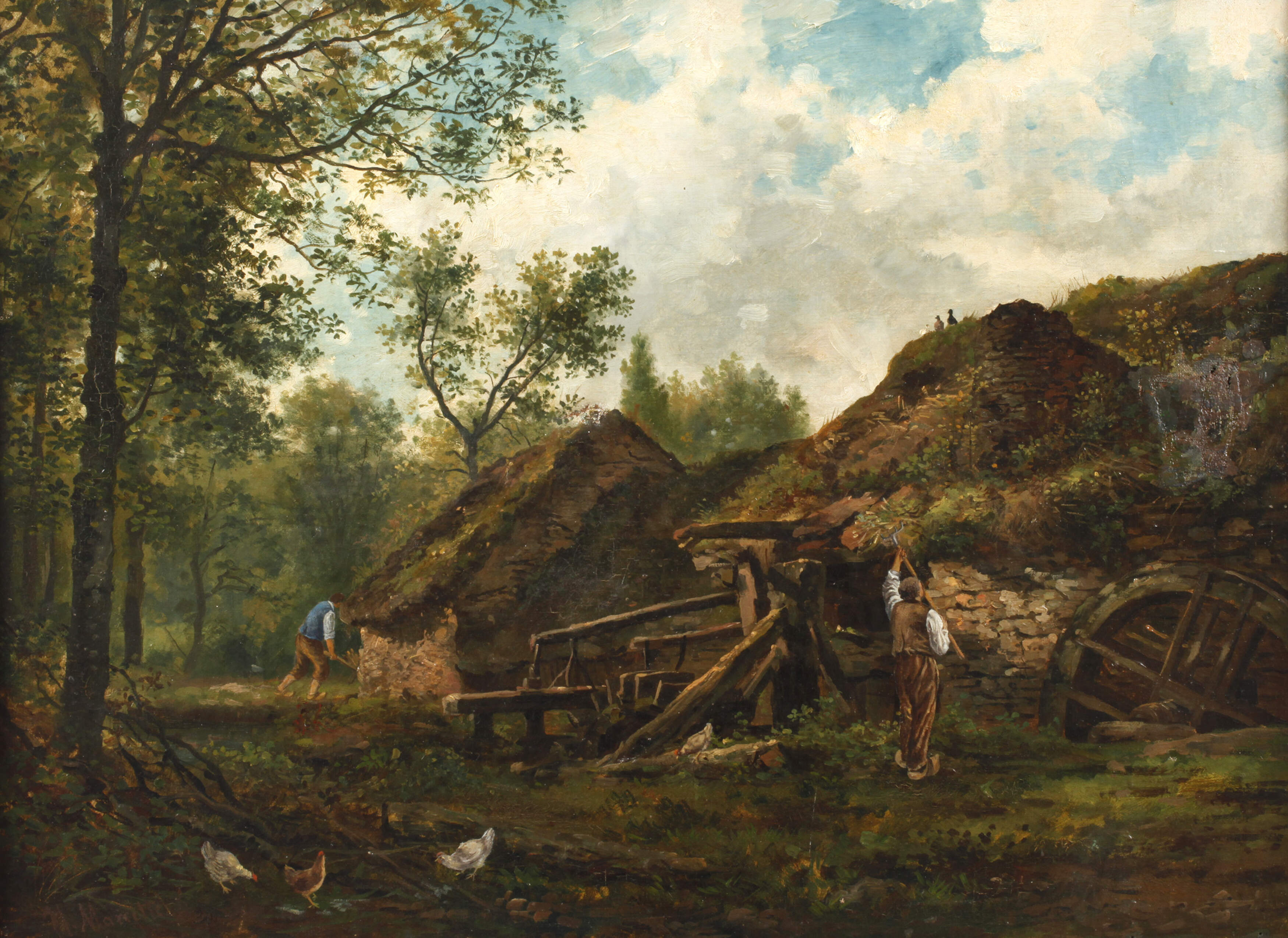 Henri Marcette, Alte Mühle