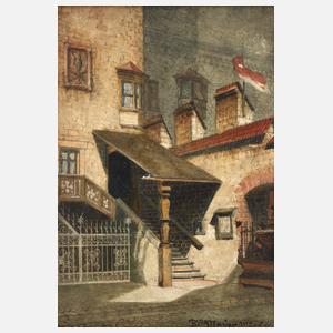 Friedrich Carl Mayer, Rathaus Hall in Tirol