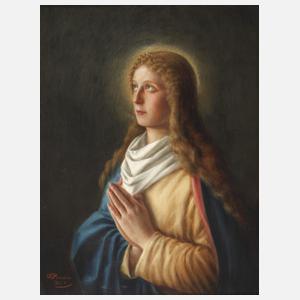 Carl von Plüskow, Betende