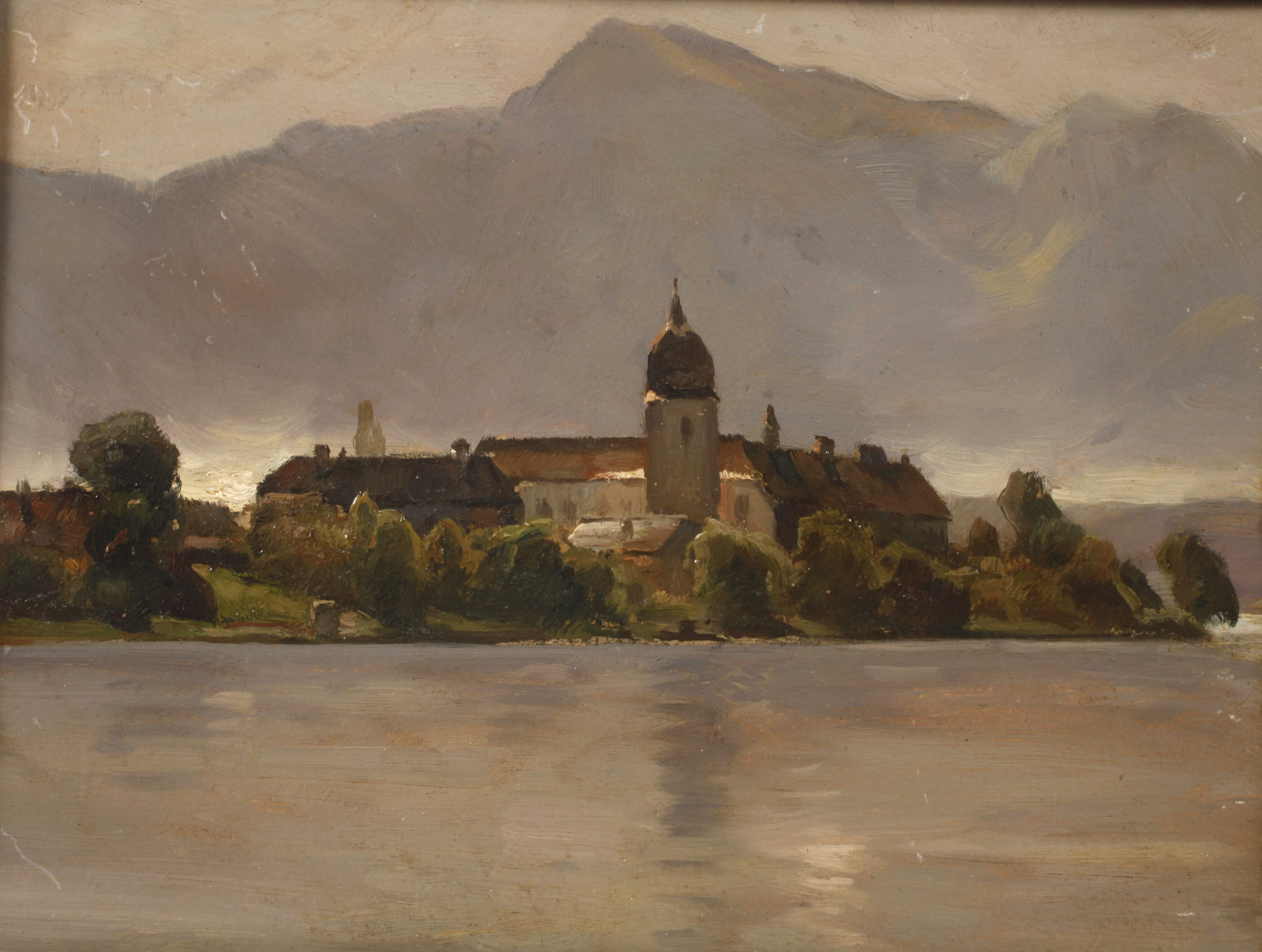 Karl Raupp, attr., Fraueninsel im Chiemsee