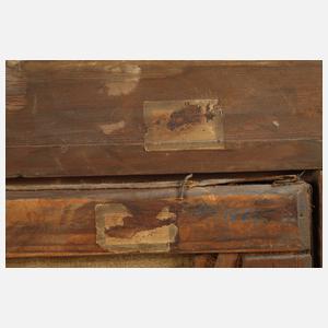 Louis Reinhardt, attr., Im Ziegenstall