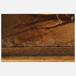 August von Rentzell, Küchenszene