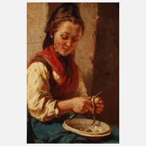 August von Rentzell, Küchenszene