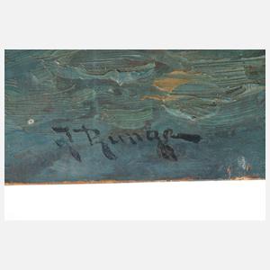 Julius Runge, Unwetter vor der Küste