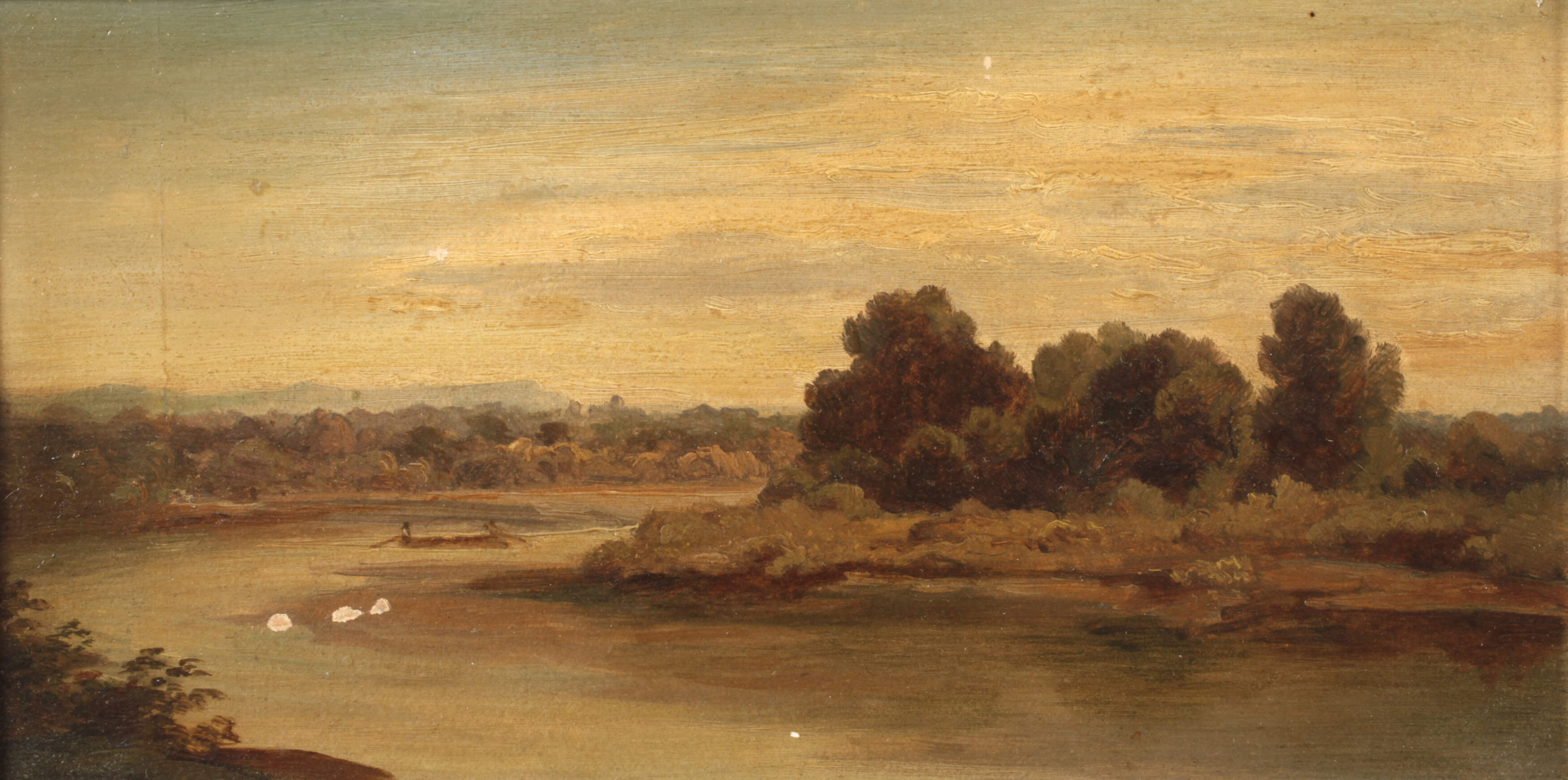 Michael Emil Sachs, attr., Flusslandschaft