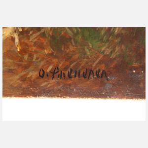 Otto Scheuerer, Hühnerfamilie