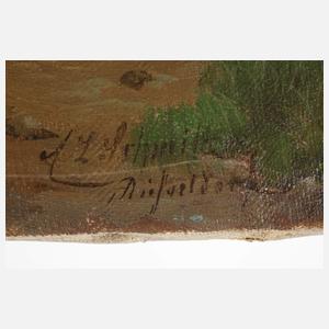 Carl Ludwig Schmitz, Romantische Seelandschaft