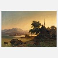 Carl Ludwig Schmitz, Romantische Seelandschaft111