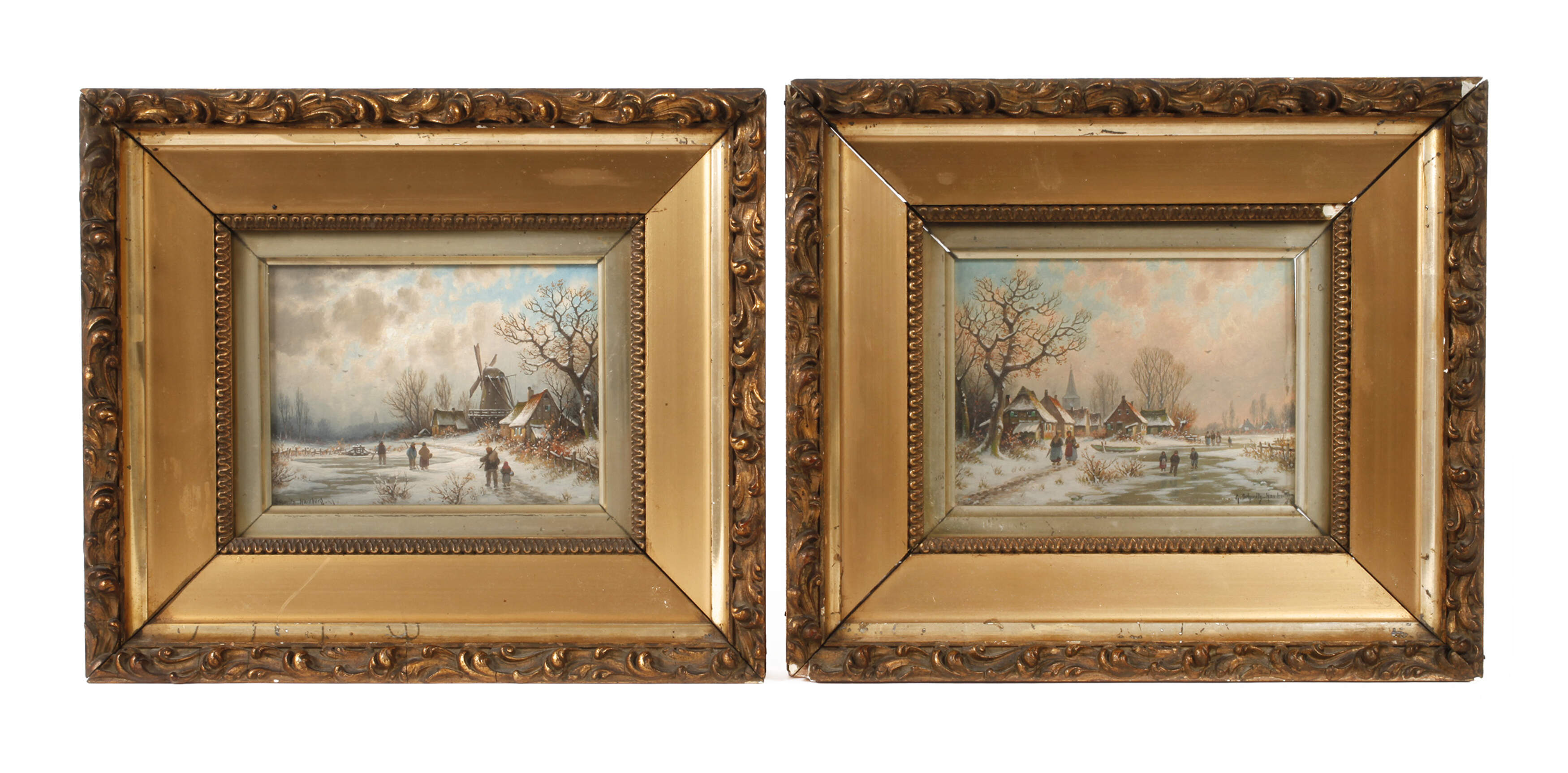 Georg Schmitz, Zwei Winterszenen