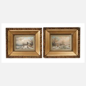 Georg Schmitz, Zwei Winterszenen