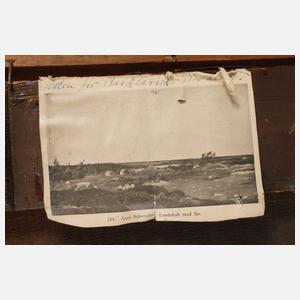 Axel Schovelin, attr., "Landschaft mit See"