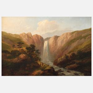 Edward Train, Der Wasserfall