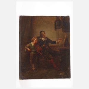 Benjamin Vautier, Beim Musikunterricht