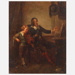 Benjamin Vautier, Beim Musikunterricht