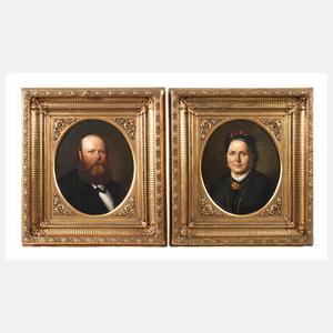 L. Wagner, Paar Gründerzeitportraits