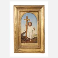 Der junge Christus mit Kreuz und Drache111
