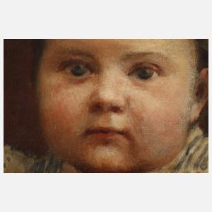 Kinderbild im Prunkrahmen