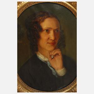 Frauenportrait Biedermeier