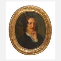 Frauenportrait Biedermeier111