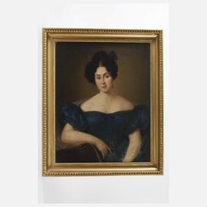 Paar Biedermeier-Portraits