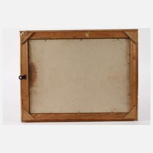 Damenportrait vor Flusslandschaft