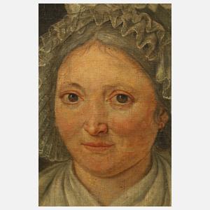 Paar Biedermeier-Portraits