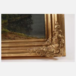 Morbides Bauernhaus am Flussufer