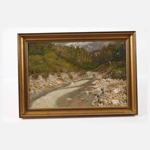 Wäscherinnen am Gebirgsbach