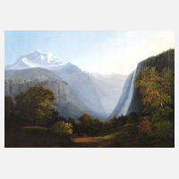 Der Staubbachfall im Lauterbrunnental111