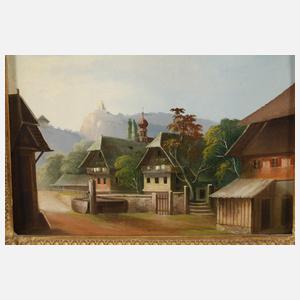 Zwei Mittelgebirgslandschaften