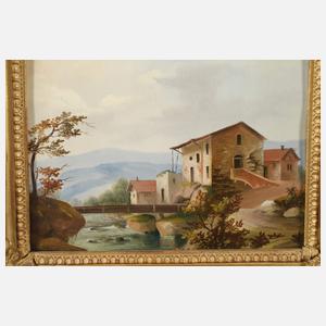 Zwei Mittelgebirgslandschaften