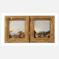 Zwei Mittelgebirgslandschaften111