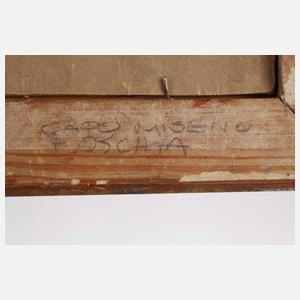 Blick auf Capo Miseno am Abend